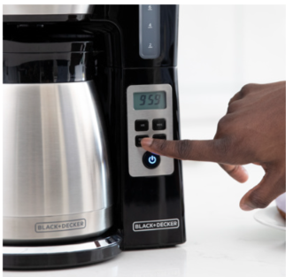Black &amp; Decker cafetera térmica 12 tazas