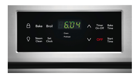 Frigidaire cocina eléctrica 30 vitro-cerámica 4 quemadores control frontal