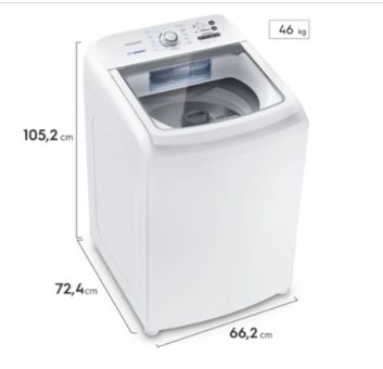 Frigidaire lavadora carga superior 20kg blanca