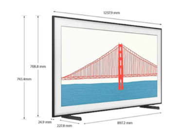 Samsung televisor 65'' the frame qled