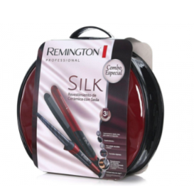 Remington combo de alisadora + rizador terapia silk