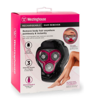 Westinghouse rasuradora rotativa para dama (usb)