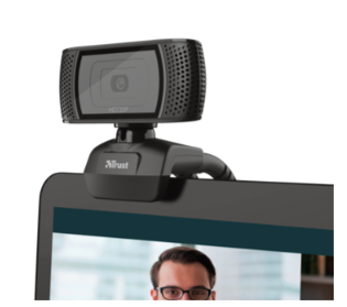 Trust cámara web video hd 720 p trino usb negro