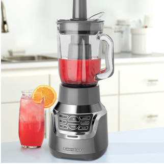 Black &amp; Decker licuadora 10 velocidades jarra vidrio