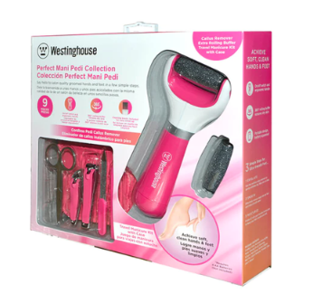 Westinghouse removedor de callos con set de pedicure y manicure