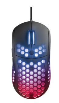 Trust mouse ultraligero gaming gxt - usb-negro
