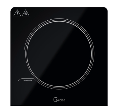 Midea plantilla portátil de inducción un disco vitrocerámica