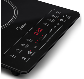 Midea plantilla portátil de inducción un disco vitrocerámica