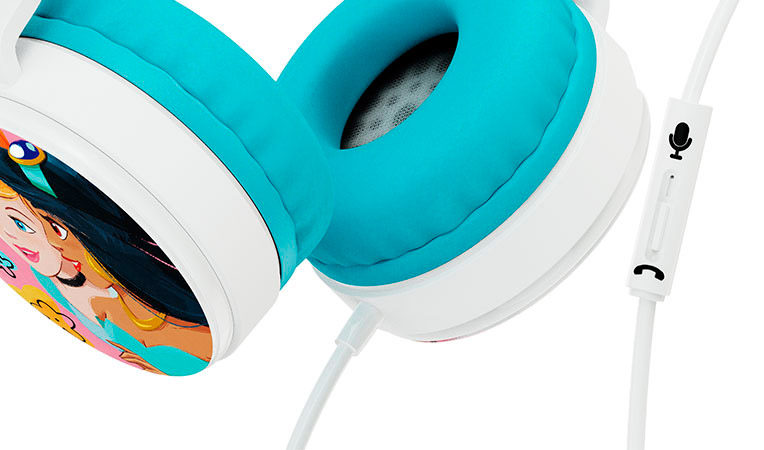 Audífonos con micrófono Disney Princess Edition - Xtech - XTH-D274PS