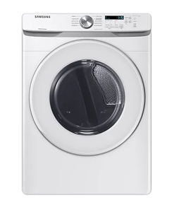 Samsung secadora de ropa a gas 20kg carga frontal blanca