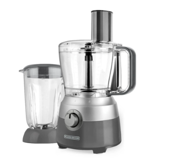 Black &amp; Decker procesador de alimentos y licuadora 2 veloc 1.5l 600w negro