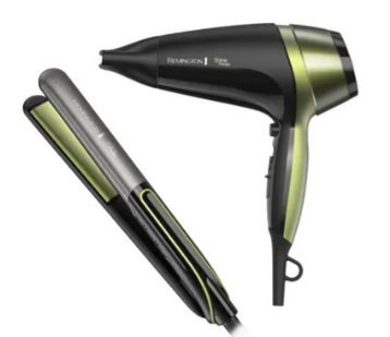 Remington combo alisadora y secador, terapia de aguacate S
