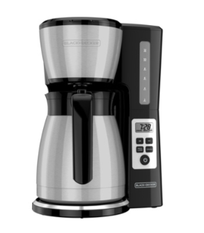 Black &amp; Decker cafetera térmica 12 tazas