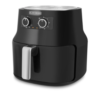 Black &amp; Decker Freidora de Aire 5.5 litros - negra