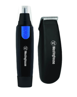 Westinghouse set doble detallador de cabello + recortador de vellos faciales