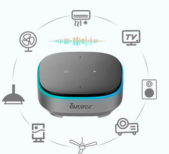 Controlador IR con comando de voz AvaCube