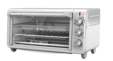 Black &amp; Decker Horno con Freidora de Aire 21.8 L