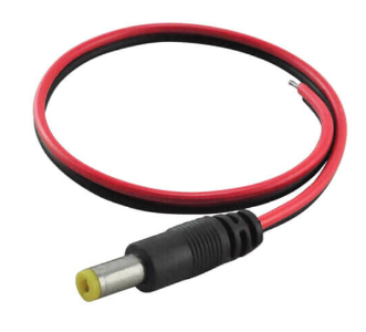 Conector DC macho a terminal de tornillo