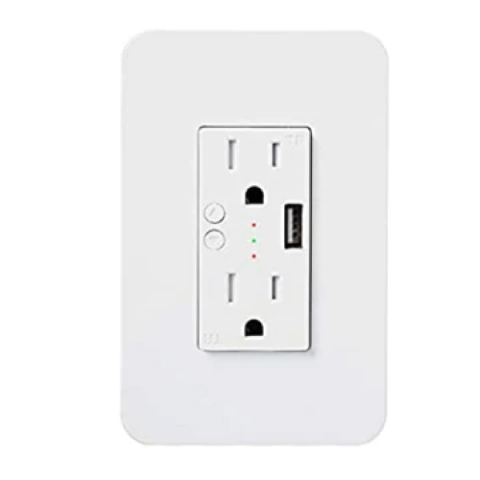 Toma corriente de pared wifi inteligente con USB