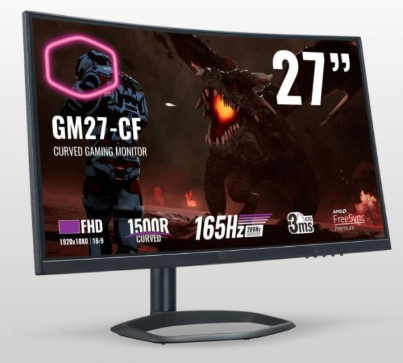 COOLER MASTER MONITOR 27&quot;  HDMI CURVO DELGADO