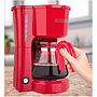 Black & Decker cafetera 5 tazas rojo