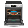 Frigidaire cocina eléctrica 30 vitro-cerámica 4 quemadores control frontal