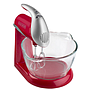Black & Decker batidora de pedestal roja 250w con tazón