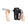 Black & Decker batidora de pedestal negra, de acero inoxidable, 250w con tazón