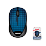 Maxell mouse óptico inalámbrico (rojo-negro-azul)
