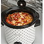 Black & Decker olla de cocción lenta 4l blanca-negro