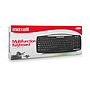 Maxell teclado multifuncional slim usb kb-100