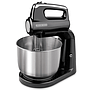 Black & Decker batidora de pedestal negra, de acero inoxidable, 250w con tazón