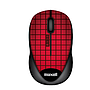 Maxell mouse óptico inalámbrico (rojo-negro-azul)