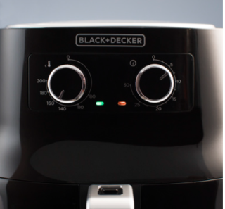 Black &amp; Decker Freidora de Aire 3.5 litros - negra