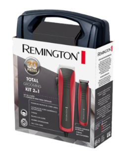 Remington cortadora de cabello kit 30 piezas cromada