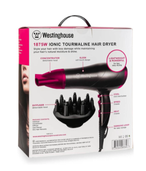 Westinghouse secador de cabello iónica