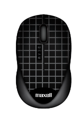 Maxell mouse óptico inalámbrico (rojo-negro-azul)