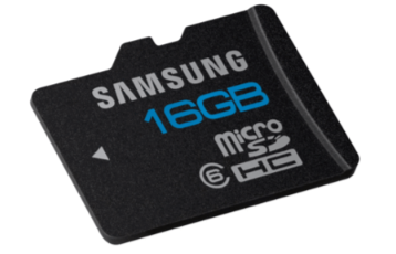 Samsung tarjeta memoria micro SD con adaptador 16Gb