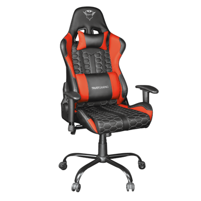 Trust silla gaming gxt 708r resto rojo