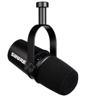 SHURE - Micrófono para Podcast negro