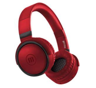 Maxell audífonos full size headphone rojo