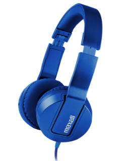 Maxell audifonos sms-10 Solid 2 metalizado Mid Size Sapphire Azul