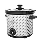 Black & Decker olla de cocción lenta 4l blanca-negro